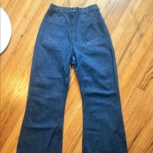 Vintage navy dungarees The ORIGINAL sailor pant